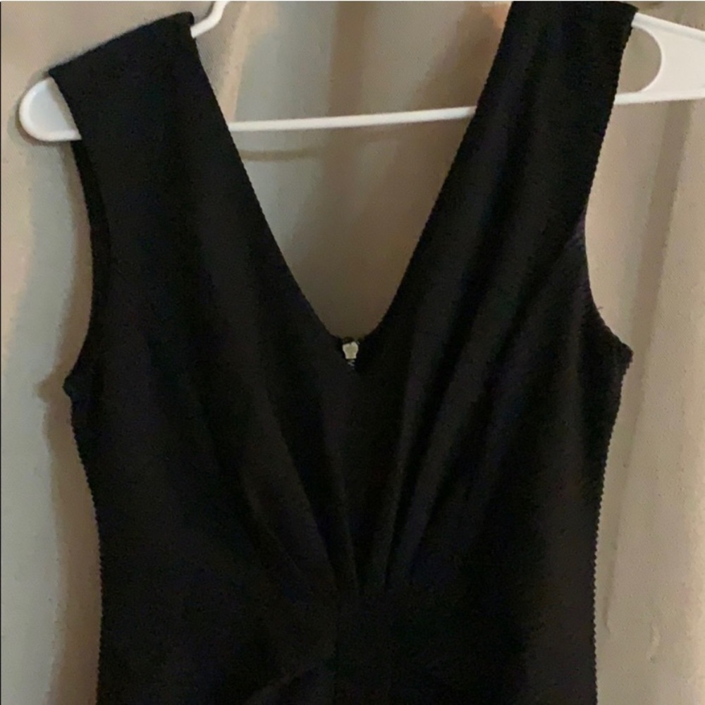 Zipper Back Mini Dress - Picture 3 of 4